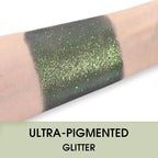 UCANBE Glass Single Eyeshadow Palette, Highly Pigmented Glitter Eye Shadow Powder, Professional Long-Lasting Waterproof Makeup Palette