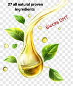 Hair Growth for Men and Women-27 All Natural Proven Ingredients Awaken Hibernating Cells/Roots-Stimulates and Nourishes the Scalp, Slows Loss and Gives You Fuller, Thicker Hair