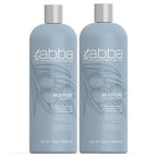 ABBA - Pure Moisture Shampoo & Conditioner Hydrating & Nourishing Value Duo Set – Olive Butter & Peppermint Oil, 32 fl oz Each