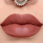 Sigma Beauty Infinity Point Mulberry Muave Lipstick - Longwear Satin Finish Lipstick for Great Lip Color Makeup, Temptation