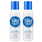 Punky Temporary Hair Color Spray – Bengal Blue, Instant Vivid Temporary Hair Dye for Women, Wash Out, Hair-Color Spray, 3.5 oz, 2 Pack