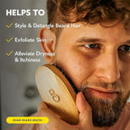 The Beard Club Signature Beard Growth Kit - Derma Roller, Beard Growth Oil, Beard Growth Vitamins, Vitamin Spray & Beard Brush - Gift Set