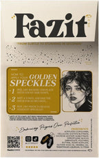 Fazit Makeup Patches - Gold Speckles - Glow Up Make-Up Patches - Cute Glitter Makeup Accessories for Women - Cosmetic Glitter for Face