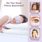 Steam Eye Mask 16 Packs, Self Heating Sleep Mask for Dry Eyes, Comfortable Warming Eye Masks, Disposable Heated Eye Mask, Relieve Eye Fatigue, Stress, Migraine,Relaxation Gifts for Women(Lavender)