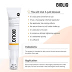 Bioliq - Pro Intensive Eye Serum - Hyaluronic Acid for Moisturizing, Wheat Sprout Extract for Wrinkle Smoothing, Dark Circle, Cooling Roller - 15 ml