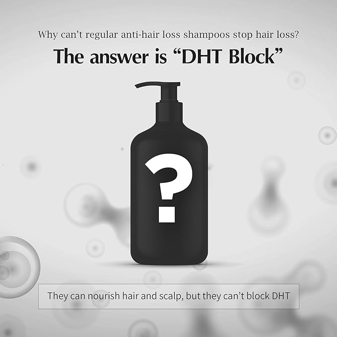 Hair Boosting Mild Shampoo for Anti Hair Thinning & Hair Loss 16 fl oz, Active Ingredients DHT Blocker Shampoo for Women & Men, Scalp Care & Hair Regrowth Shampoo - Sulfate & Pareben Free