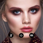 Radiant Professional Lengthening Mascara with silicone brush – Smudge-Proof Curl Mascara Volume and Length for Sensitive Eyes, Cruelty Free, Ideal for Mature & Young Women, 0.43 oz (01 Black)