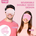 NEWGO Bundle of Reusable Ice Eye Mask for Dry Eyes
