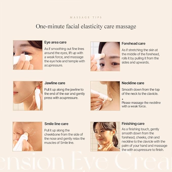 LU'PIUM Extreme Tension Eye Cream – Vegan Hydrating Eye Cream with Peptide Complex and 5 Plant Phytomucin, Moisture & Skin Comfort, Inspired by Korean Skincare