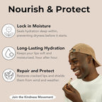 Kind Lips USDA Organic Lip Balm Unscented 3 Pack – 100% Natural, Moisturizing Lip Care with Beeswax. Hydrates & Nourishes Dry, Chapped Lips. Cruelty-Free, Eco-Friendly, and Non-Toxic. Unflavored