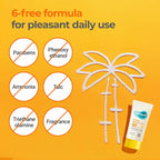 Derma B Everyday Mild Sunscreen SPF50+ PA++++ 1.69 Fl Oz, 50ml Fast-Absorbing Lightweight SPF Sunblock Moisturizer, Facial Body Non-Sticky for Dewy Skin, Korean Sunscreen Lotion for Sensitive Skin