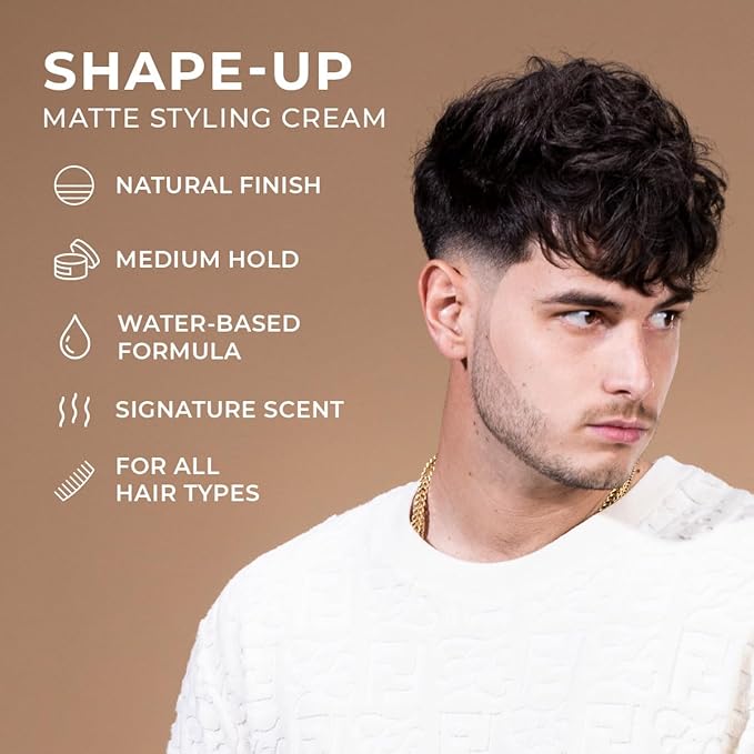 MANE TAME Shape-Up Matte Styling Cream 3.3oz.