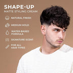 MANE TAME Shape-Up Matte Styling Cream 3.3oz.
