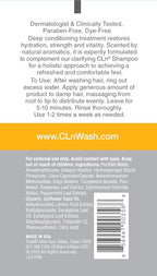 CLn® Hair & Scalp Mask Conditioner - Deep Conditioner for Hair & Scalp Prone to Dryness & Damage, Paraben-Free & Dye-Free, Scented by Eucalyptus, 6 fl. oz.