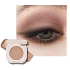 KYDA Single Matte Eyeshadow, Neutral Brown Eyeshadow, Ultra-fine Smooth Powderwith Lightweight Blendable Formula, Daily Matte Eyes Makeup, Cinnamon Tea