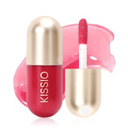 KISSIO Lip Plumper,Color Lip Plumper Gloss,Plant Extracts Plumping Lips Serum,Moisturizing Gloss for Fuller Lips and Hydrated,5.5ml,05 Dogwood