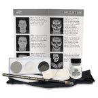 Mehron Makeup Premium Character Kits| Makeup Kits for Halloween & Cosplay| Made in the USA | Complete Kit | Includes all Tools & Instructions on How to Create the Look | (Skeleton)