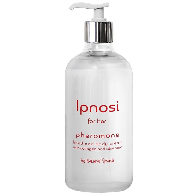 Ipnosi Pheromone Body Cream for Women, Sensual Hand & Body Moisturizer, Long-Lasting Fragrance with Essential Oils, 100% Vegan & Cruelty-Free by Natural Splash - 8.45 Fl Oz