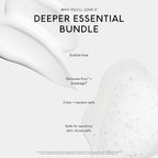 SEEN Shampoo & Deeper Conditioner Bundle, Fragrance-Free - Non-Comedogenic & Hair Care - Dermatologist-Developed, Safe for Sensitive, Eczema & Acne-Prone Skin