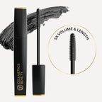 Cellmetics Mascara for Older Women 60 Plus, Volumizing & Lengthening Tubing Mascara with Lash Growth Effect, Hypoallergenic, Smudge-Free and Gentle for Sensitive Eyes (Black)