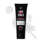 Love Ur Curls Irish Sea Moss Hair Gel, Medium Hold Hair Styling Curling Gel for Defined Curly Hair, Waves & Coils, Vegan, Cruelty Free, 236mL