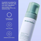 Evereden Fragrance Free Kids Face Wash: 3.4 fl oz. | Gentle Unscented Skin Care | Non-toxic and Clean Ingredients | Multi-Vitamin Skin Care for Kids