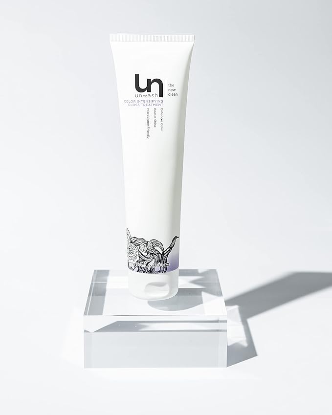 Unwash Color Intensifying Gloss Treatment - Color-Protecting, Salon-Quality Hair Treatment, Enhances Shine & Increases Vibrancy, Cruelty Free, Sulfate & Paraben Free, 5.1 oz
