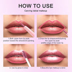 evpct Warm Pink Metallic Glitter Lip Liner and Lipstick Combo Lip Gloss Stain Set Makeup for Women Long Lasting Waterproof 24, Baby Pink Metallic Shimmer Frosted Iridescent Glossy Liquid Lipstick 12