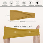 Headbands For Women Headband Elastic Soft Head Bands For Women's Hair Accessories Womens Fashion Yoga Fabric Hair Band 6 Pcs