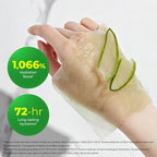 Cure Real:oe Phyto Green Ampoule Mask, 10 Sheets, Aloe Hydrogel Sheet Mask, Korean Skincare for Hydration (Pack of 1)