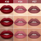 evpct 3Pcs Dark Red Nuetral Mauve Red Brown Matte Lip Liner Liquid Lipstick Stain Makeup Set for Women, Lip Liner Stain Long Lasting Waterproof Smudge Proof, Cruelty Free Lip Makeup 24 hours originale