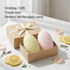 2-in-1 Hand Cream Set – Lemon Basil & Relaxing Rose, Nourishing & Moisturizing, 1.76 oz Each, Winter Gifting Bundle