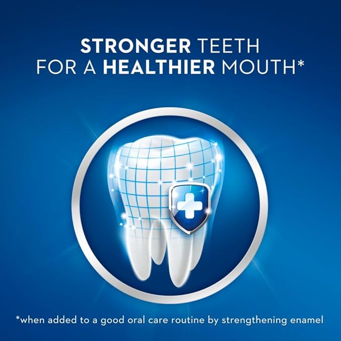 Crest Pro-Health Advanced Mouthwash, Alcohol Free, Multi-Protection, Fresh Mint, 1 L (33.8 fl oz), Pack of 2, Blue