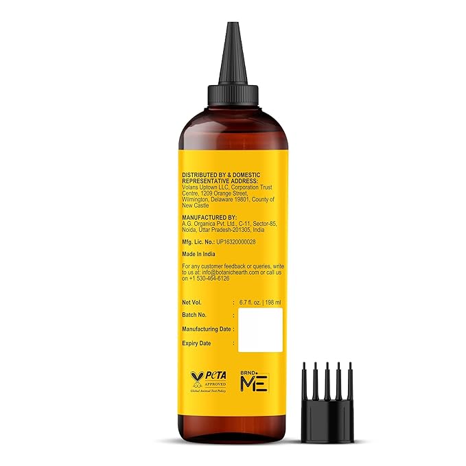 Botanic Hearth Hair Oil for Hair Growth | Strengthening Dry, Frizzy, Damaged Hair & Scalp Treatment | No Parabens or Harmful Sulfates | All Hair Types | Batana Hair Oil - 6.7 Fl Oz