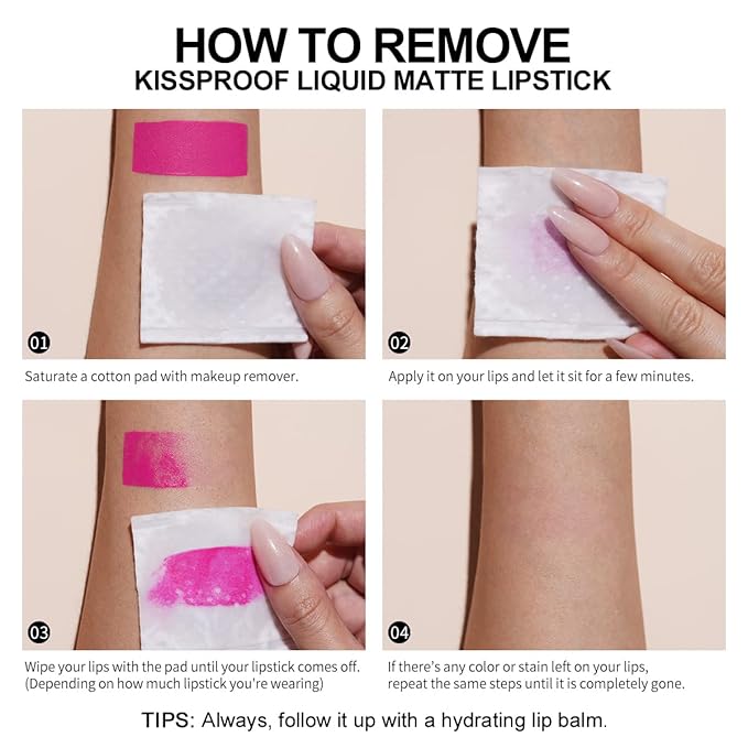 Oulac Matte Liquid Red Lipstick for Women, Orange Tone Red Long Lasting Lipstick, Waterproof Lip Stain, No Transfer, Creamy High Pigmented Formula with Vitamin E, Vegan & Cruelty-Free M21