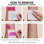 Oulac Matte Liquid Pink Lipstick for Women, Pink Nude Long Lasting Lipstick, Waterproof Lip Stain, No Transfer, Creamy High Pigmented Formula with Vitamin E, Vegan & Cruelty-Free M19