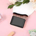 Self Tan Brush Soft Body Makeup Brush Portable Self Tanning Brush Self Tanner Face Brush For Body & Leg Makeup（Black）