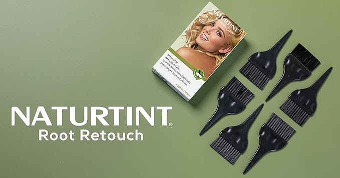 Naturtint Light Blonde Root Retouch Crème Permanent Hair Color - Ammonia Free, Conceal Grays, No Artificial Scent, 1.52 Fl Oz