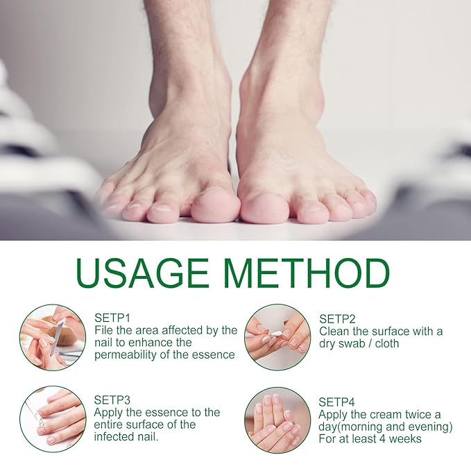 2PCS Nail Repair Gel,Nail Treatment Cream,Multi-Purpose Nail Repair, Nail Growth Serum for Damaged Nail