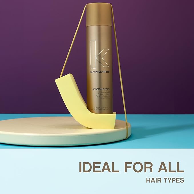 KEVIN.MURPHY SESSION.SPRAY - Strong Hold Finishing Hair Spray - For All Hair Types - Long Lasting Hold - Humidity Resistant Hair Care - 100 mL / 3.4 fl oz