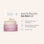 Alpyn Line-Filling Eye Balm with Bakuchiol & Caffeine, Reduce the Look of Fine Lines & Wrinkles, Minimize the Appearance of Puffiness & Target Dark Circles, 0.5 oz / 14 ml