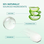 PLANTIFIQUE Facial Sheet Mask Hydration Heaven 5 pack – Aloe Vera & Hyaluronic Acid Hydrating & Refreshing Face Masks – Korean Skincare for Dry or Tired Skin