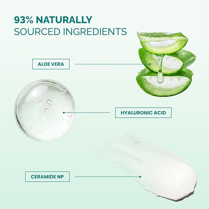 PLANTIFIQUE Facial Sheet Mask Hydration Heaven 5 pack – Aloe Vera & Hyaluronic Acid Hydrating & Refreshing Face Masks – Korean Skincare for Dry or Tired Skin