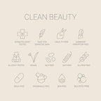 No Makeup Makeup Long-Lasting Lightweight Foundation & Brush Duo | Cruelty-Free, Fragrance-Free, Buildable, Transfer-Proof Makeup (Porcelain)