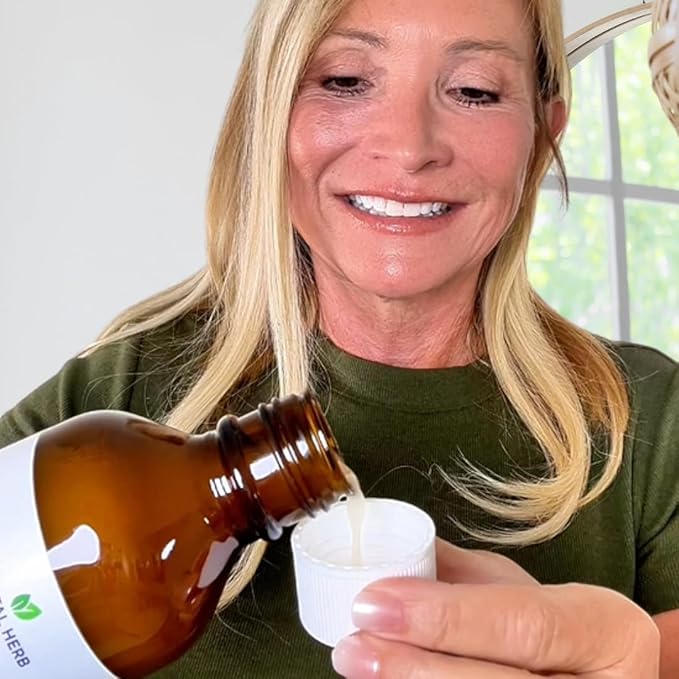 Tooth & Gums Tonic Herbal Oral Rinse with Essential Oils | Alcohol-Free, Fluoride-Free Mouthwash | Plant-Based Oral Care | Soothe Gums & Freshen Breath Naturally | by Dental Herb Company | (2) 18 oz.