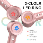 ZPP Hair Dryer, Ionic Blow Dryer, 110000 RPM High Speed Motor for Fast Drying Low Noise Thermo-Control Hairdryer for Travel Women Men