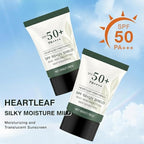 SPF 50 Sunscreen Moisturizer Face, Facial and Body Sunscreen, No White Cast, Non Greasy, Unscented, for Oily Dry Sensitive Skin, Sun Skin Care 1.76 Fl Oz / 50 g