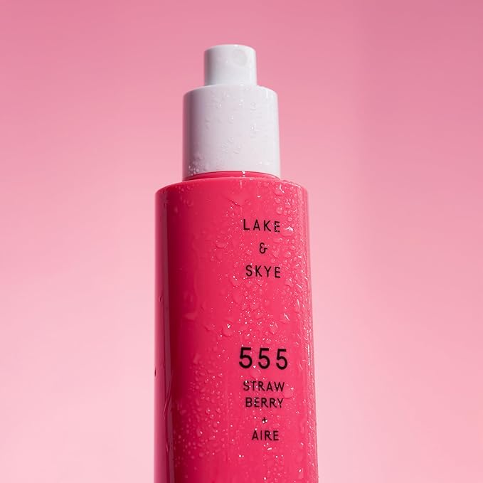 Lake & Skye, 555, Strawberry + Aire Hair & Body Mist - 3.4 oz