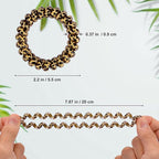 JessLab Spiral Hair Ties for Women, 10-Pack Traceless No-Damage Ponytail Holders, Coils Hair Bands for Girls, Assorted Colors