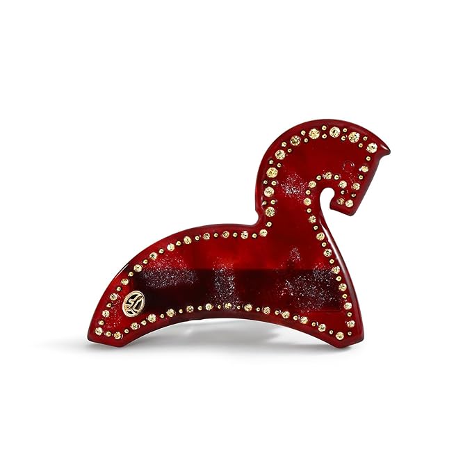 2026 Original Italian Designed Christmas Hair Clips for Women, Plant-Based Acetate Hair Hairpin for Birthday Girls, Handmade Christmas Hair Accessories With Gift Box-Steed Whisper